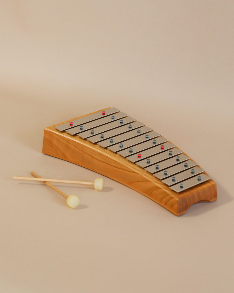 wood and metal xylophone