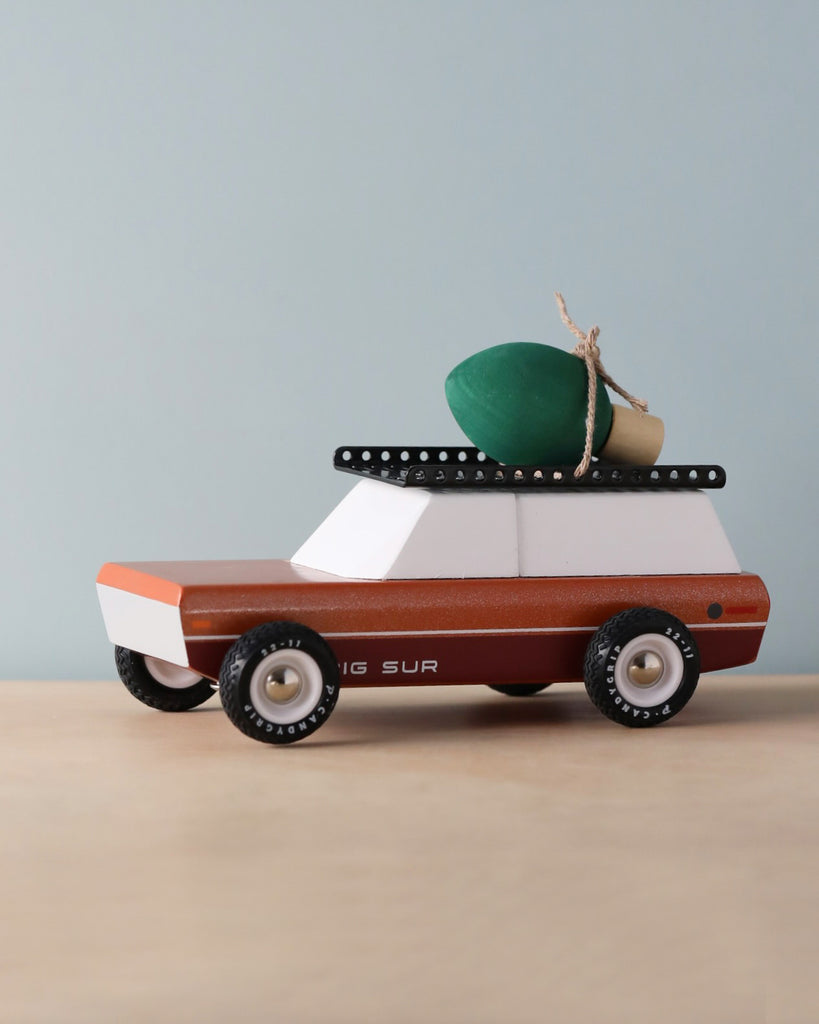 Wooden truck toy car