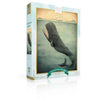 Image of a jigsaw puzzle box titled "Emily Winfield Martin, Leviathan Below" featuring an illustration of a large whale diving into deep ocean water, from Emily Winfield Martin, 1000 pieces.