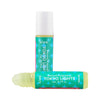 Two roll-on natural fragrance bottles from the Klee Naturals Deluxe Makeup Kit - Unicorn Cloud Fairy, featuring blue and green patterned labels that read “Tokyo Lights.”