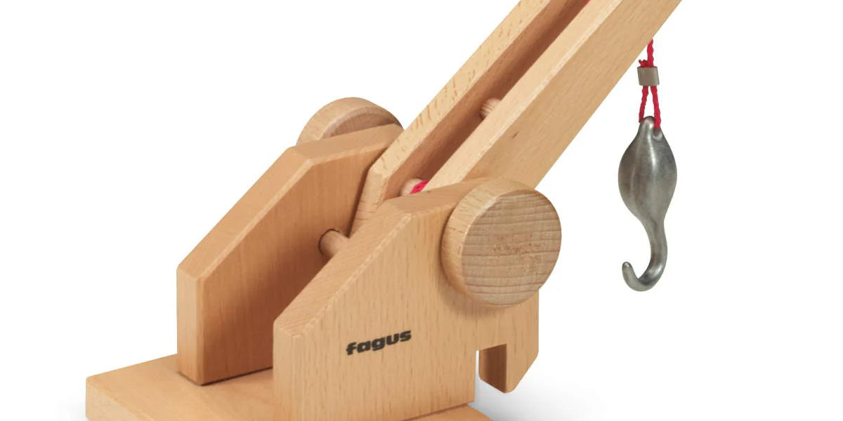 Fagus ファグス 木製クレーン車 西ドイツ製 spiel gut 知育玩具 Large Handmade Wooden Truck– Odin Parker