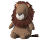 Part of the Safari Friends Collection, the Maileg Big Lion stuffed animal boasts a fluffy brown mane and soft brown body. With an embroidered face, black nose, and round ears, it's perfectly cuddly. Available for pre-order now, shipping in February.