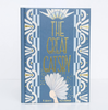The Great Gatsby | Collector's Edition | Hardcover comes in blue and white with gold art deco designs and a person holding a white fan on the cover—a stunning choice for American literature enthusiasts.