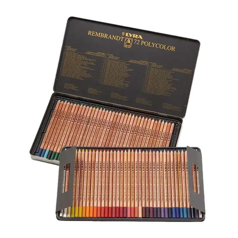 Lyra Pencils Rembrandt Polycolor - Tin Case - 72 Assorted– Odin Parker
