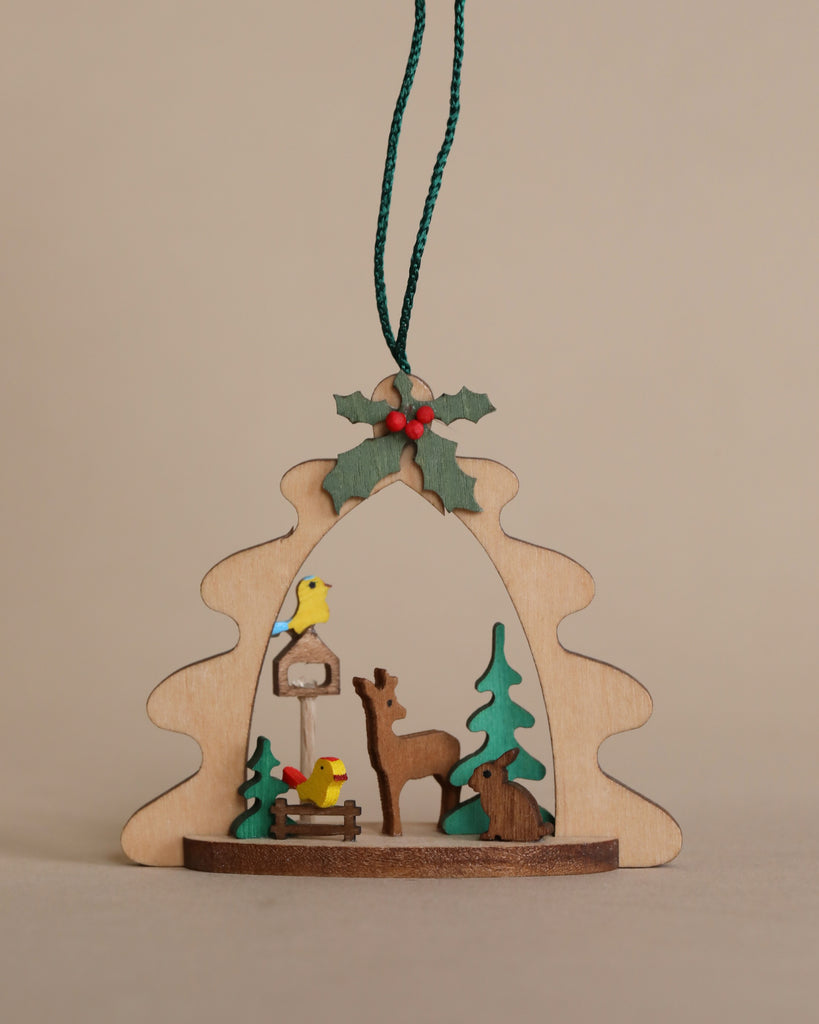 woodland themed ornament