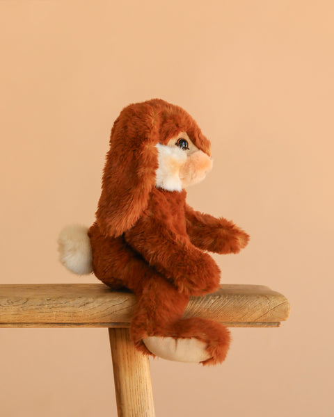 シュタイフ　Woolen Rabbit 4㎝　ぽんぽんラビット Steiff Bommel Dangling Rabbit– Odin Parker
