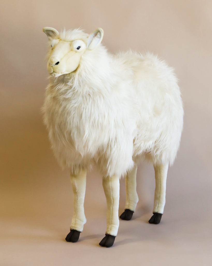 life size goat stuffed animal