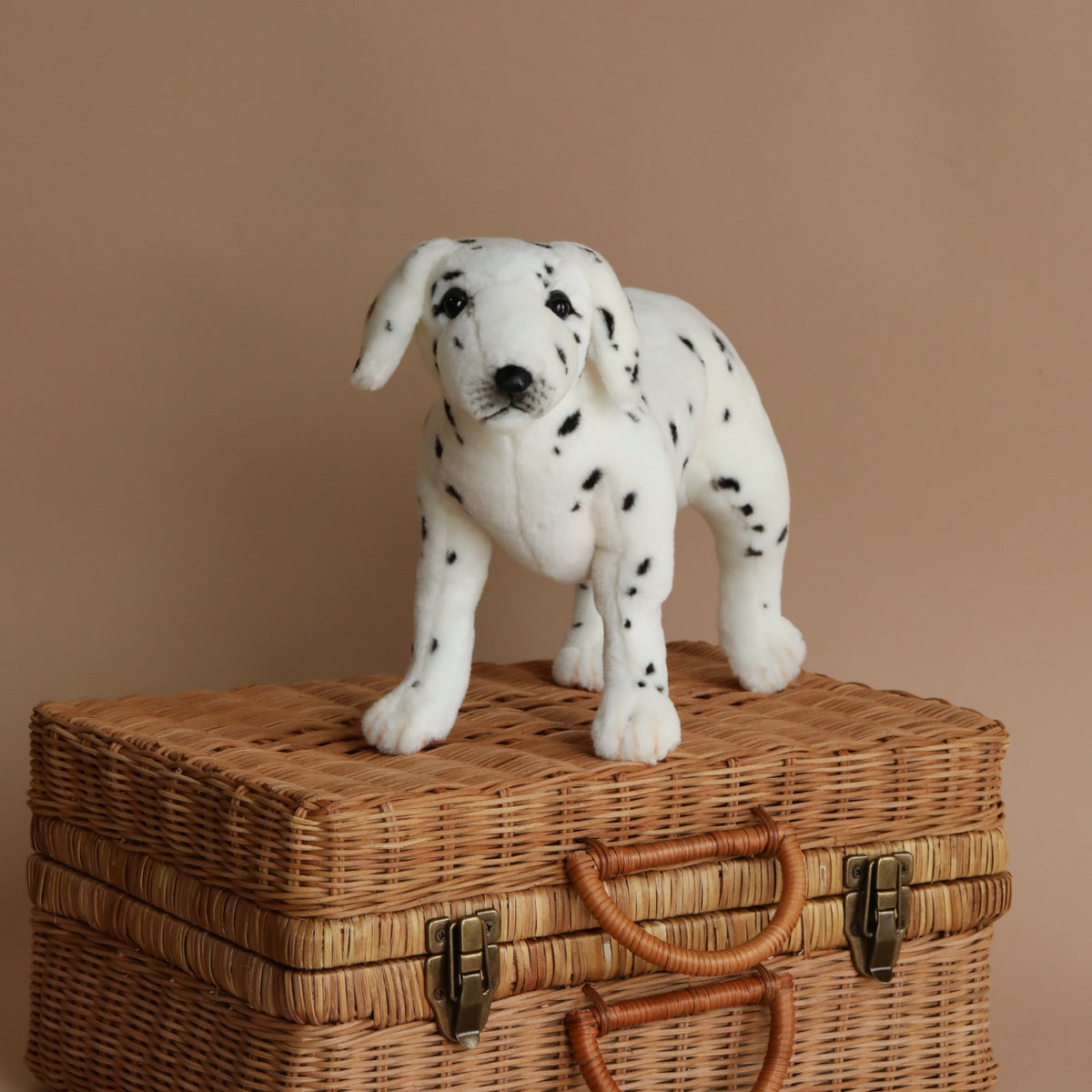 Dalmatian Puppy Dalmatian Puppy Dog Stuffed Animal Standing– Odin