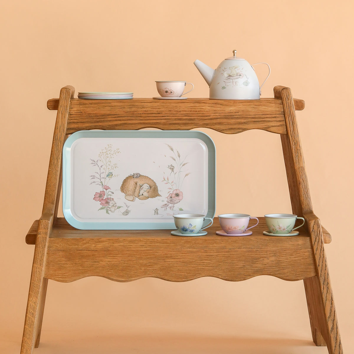 食器 moulin roty Moulin Roty Tea Party Suitcase - The Rosalies– Odin Parker