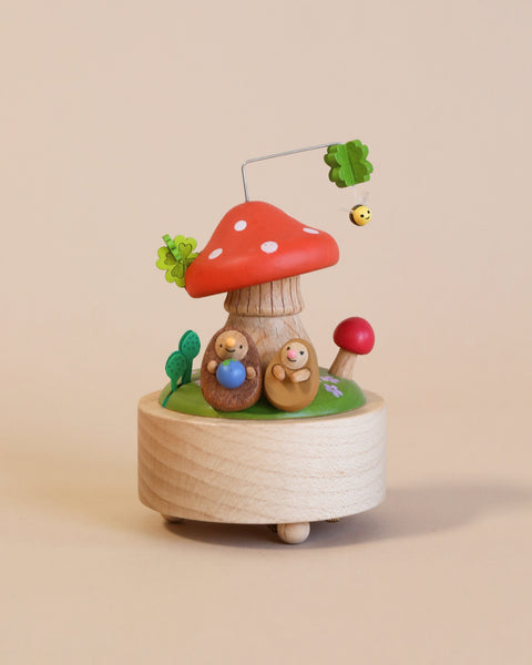 Shop for creative Odin Parker *New* Handmade Wooden Mushrooms With Snail