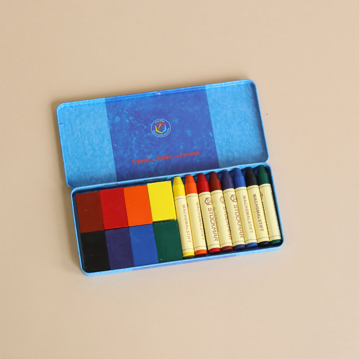 Stockmar Beeswax Crayons - 8 Blocks