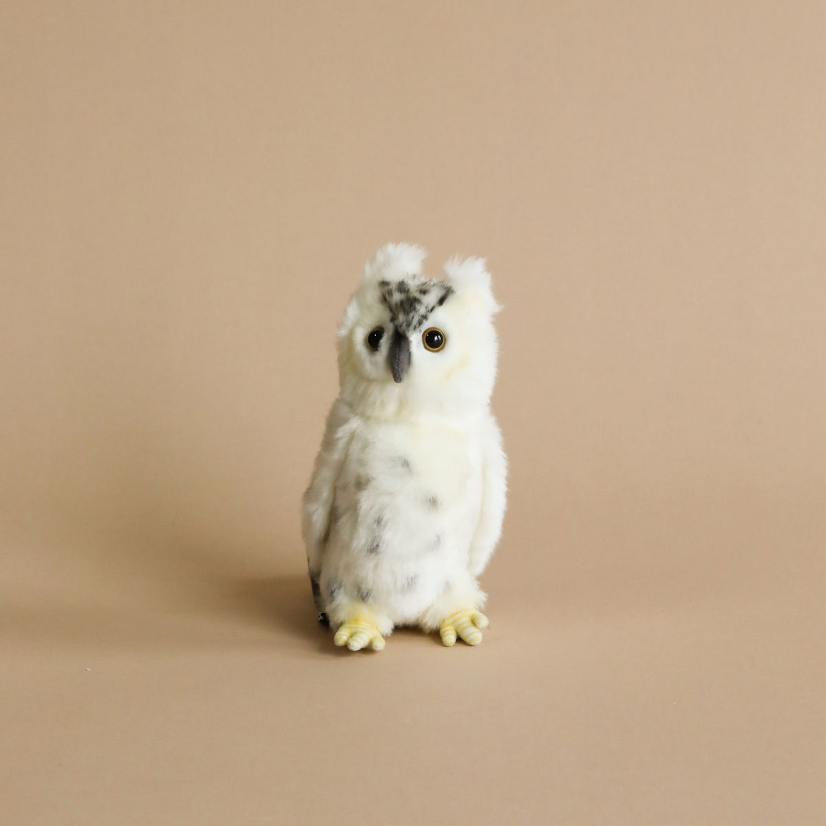 Small White Owl Stuffed Animal– Odin Parker