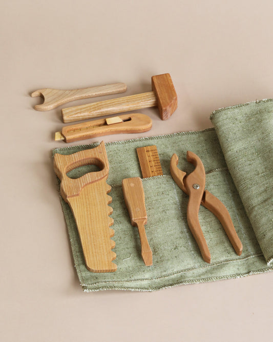 Handmade Wooden Tool Set