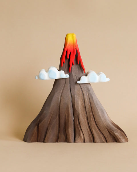 Bumbu Handmade Wooden Volcano, Lava and Clouds– Odin Parker