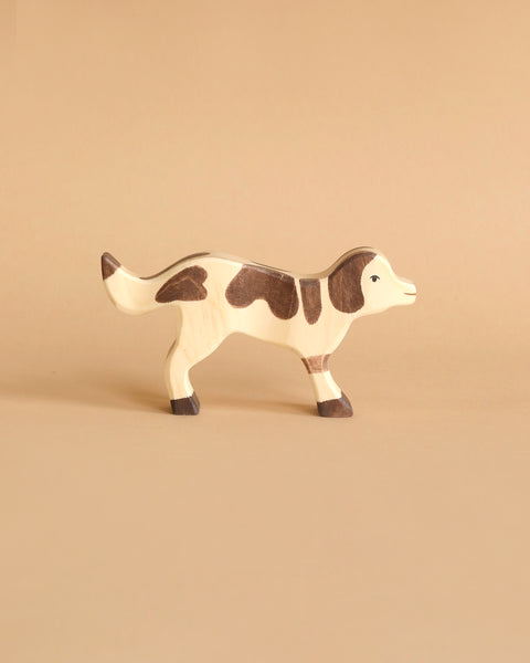 Figura De Madera Holztiger - Modelo HT80084, Pintada A Mano, Dimensiones 12.3 X 2.5 X 9 Cm - Fabricación Europea