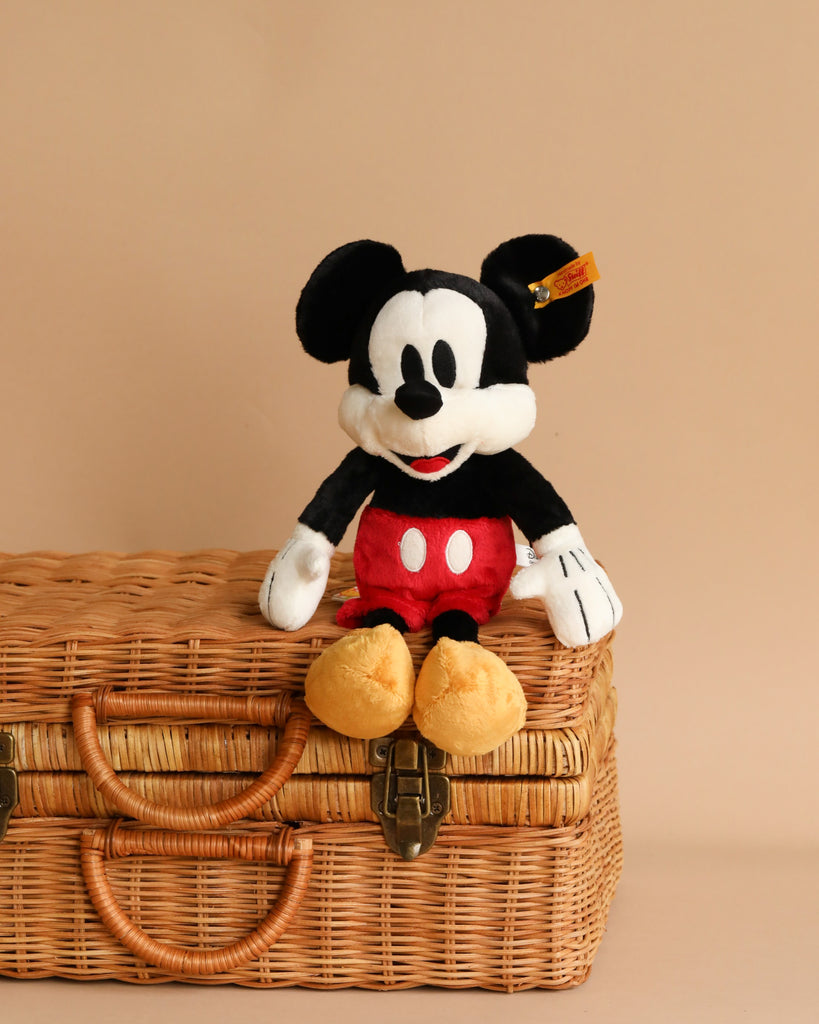 Steiff, Disney's Mickey Mouse Stuffed Plush Toy, 12 Inches– Odin Parker