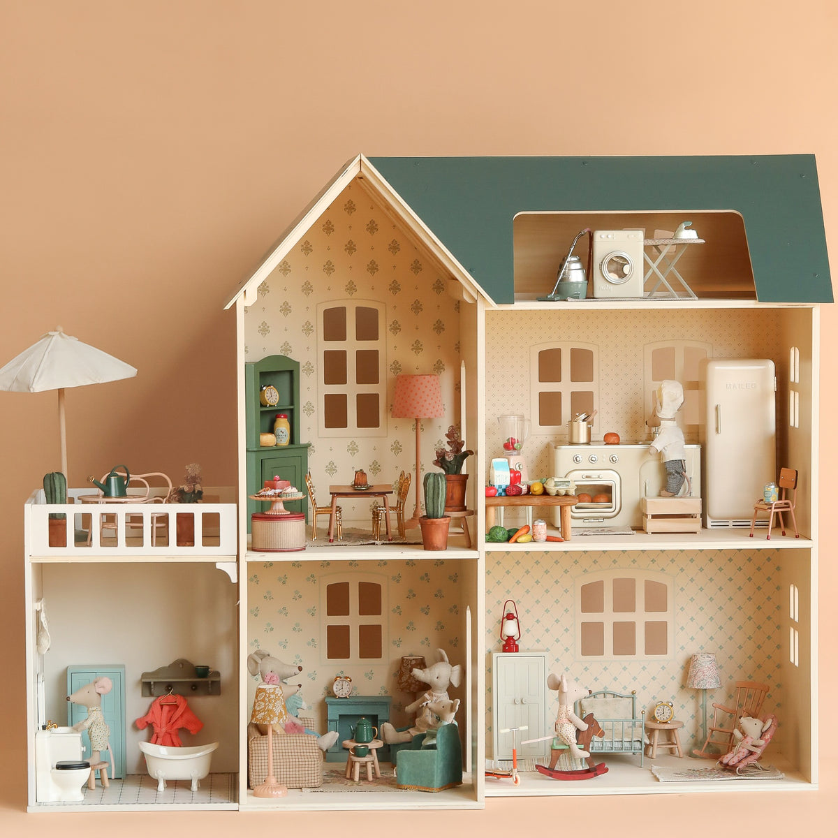 Maileg Fully Furnished Dollhouse Set + Surprise Gift– Odin Parker