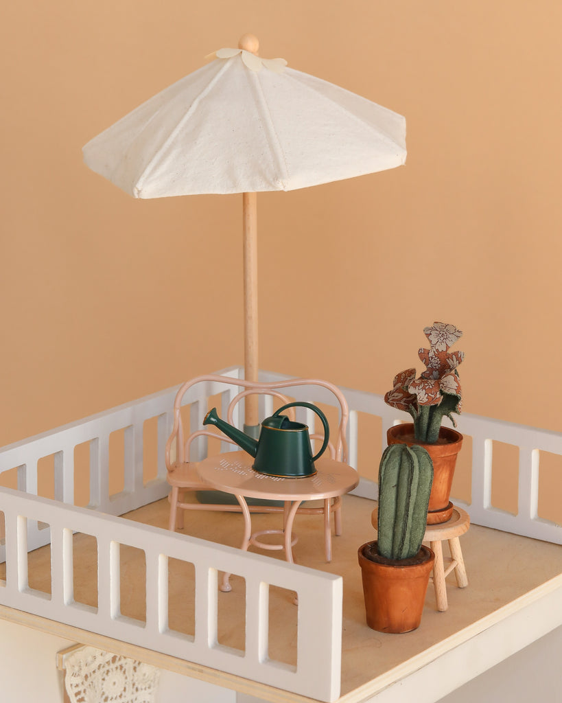 The Maileg Bonus Room Bathroom Set includes charming miniature accessories—perfect for Maileg House of Miniature décor or as unique additions to any dollhouse bathroom scene.