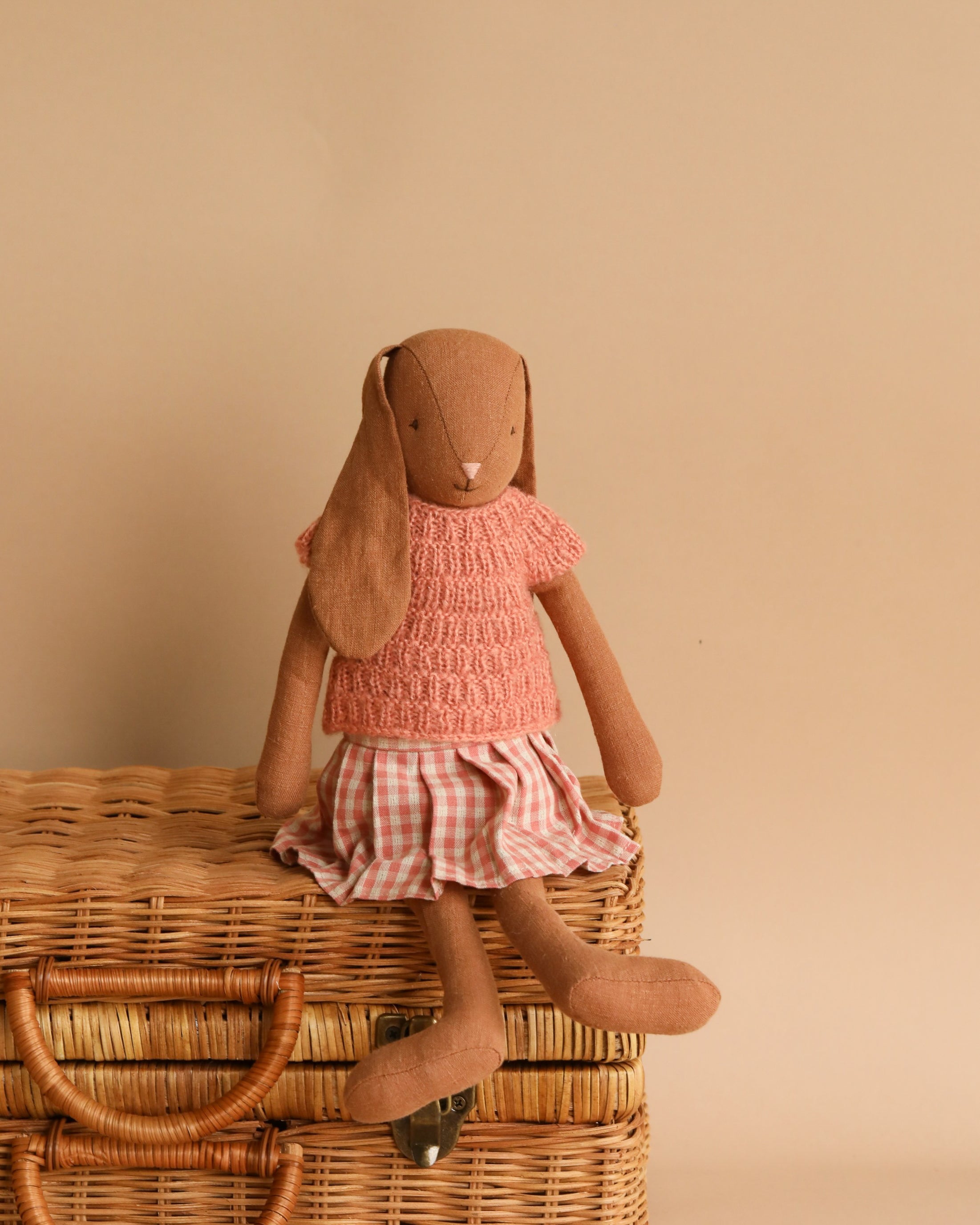 Maileg Bunny Size 3 - Brown Shirt/Skirt main image 1