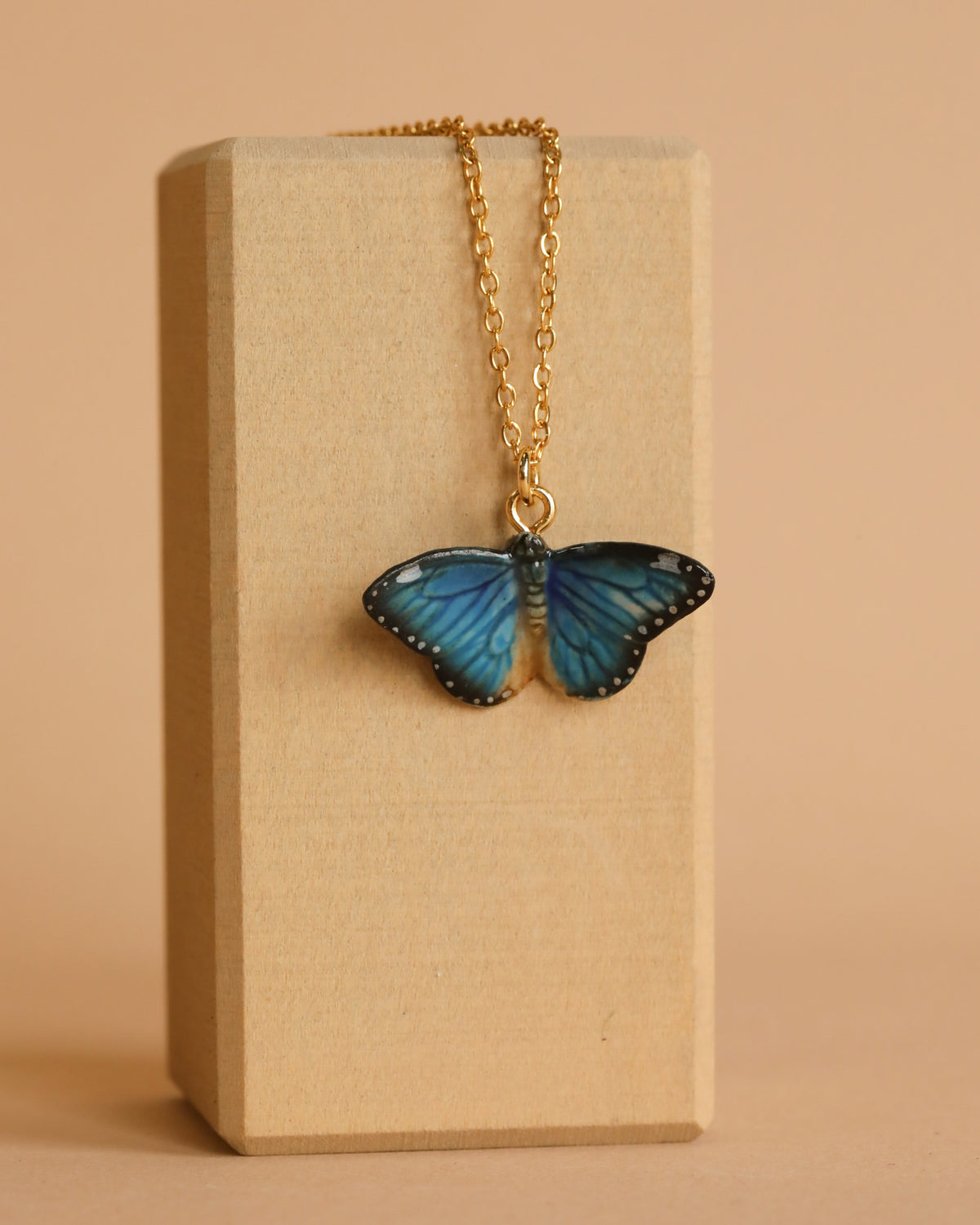 Blue Butterfly Necklace– Odin Parker1