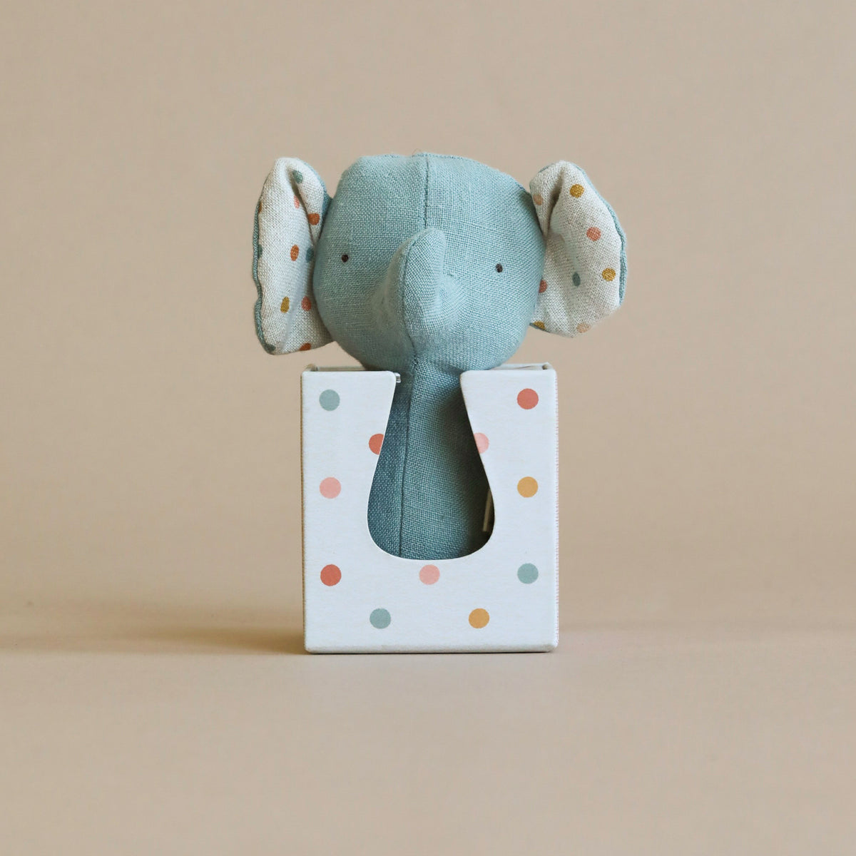 Doudou musical Lullaby Friends - Eléphant - MAILEG - Perlin Paon Paon