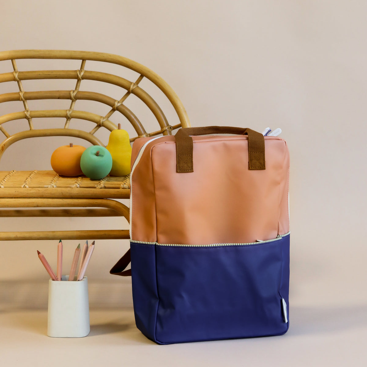 Sticky Lemon Backpack Large | Color Blocking | Meet Me In The