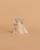 Maileg Big Sister and Me Nursery Set featuring a Big Sister mouse toy dressed in a white lace dress and bonnet, standing upright against a plain beige background.
