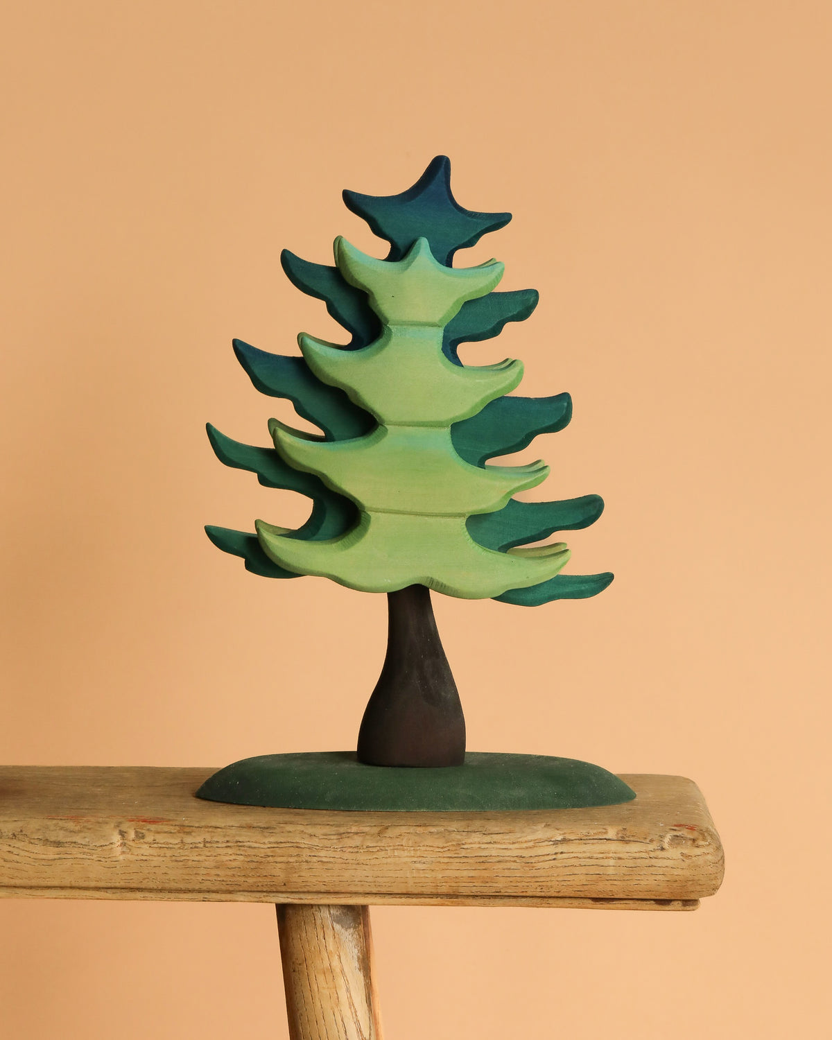 Bumbu Handmade Wooden Extra Large Green Spruce Tree– Odin Parker
