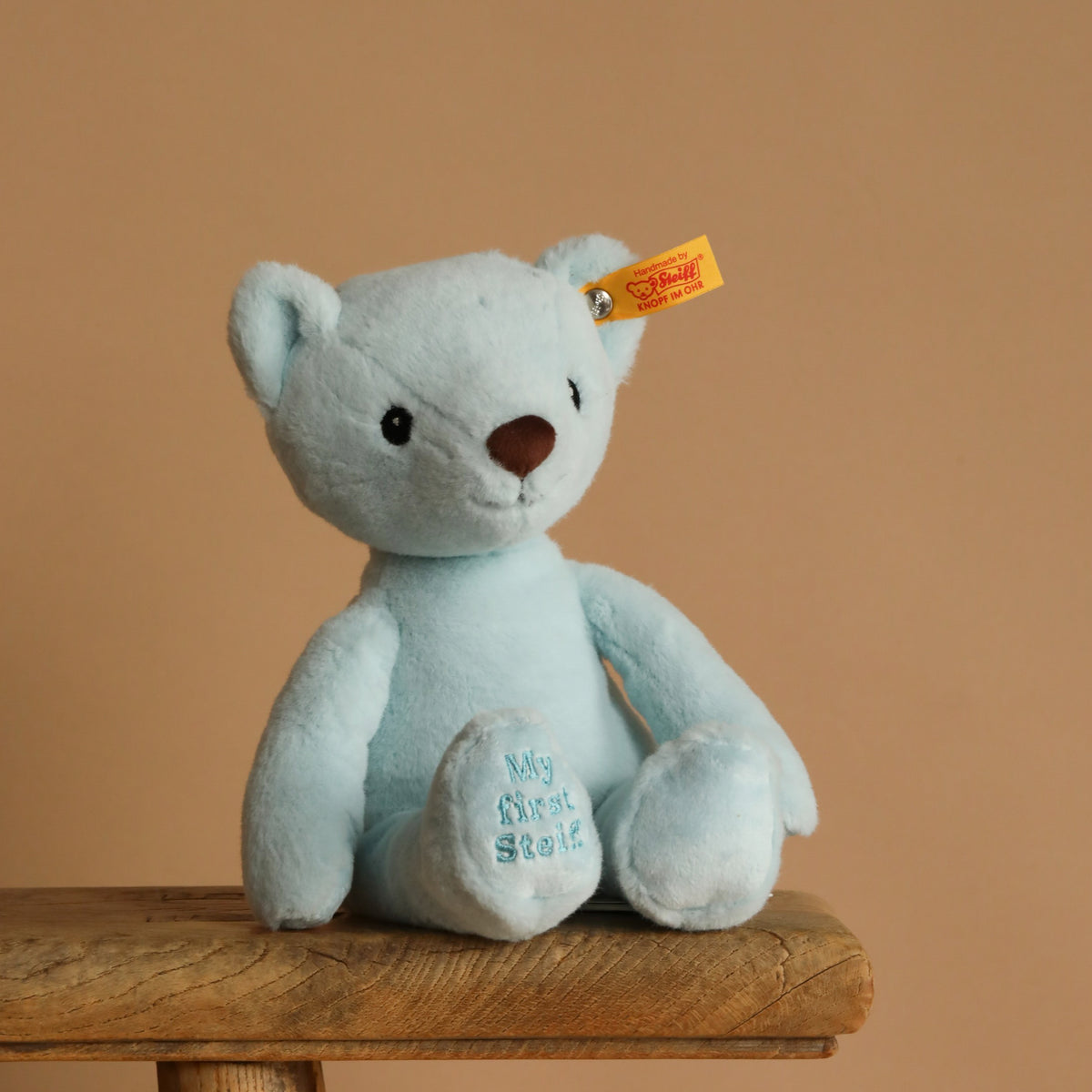 Steiff 青いぬいぐるみ 約30cm My First Steiff Blue Teddy Bear, 10 Inches– Odin Parker