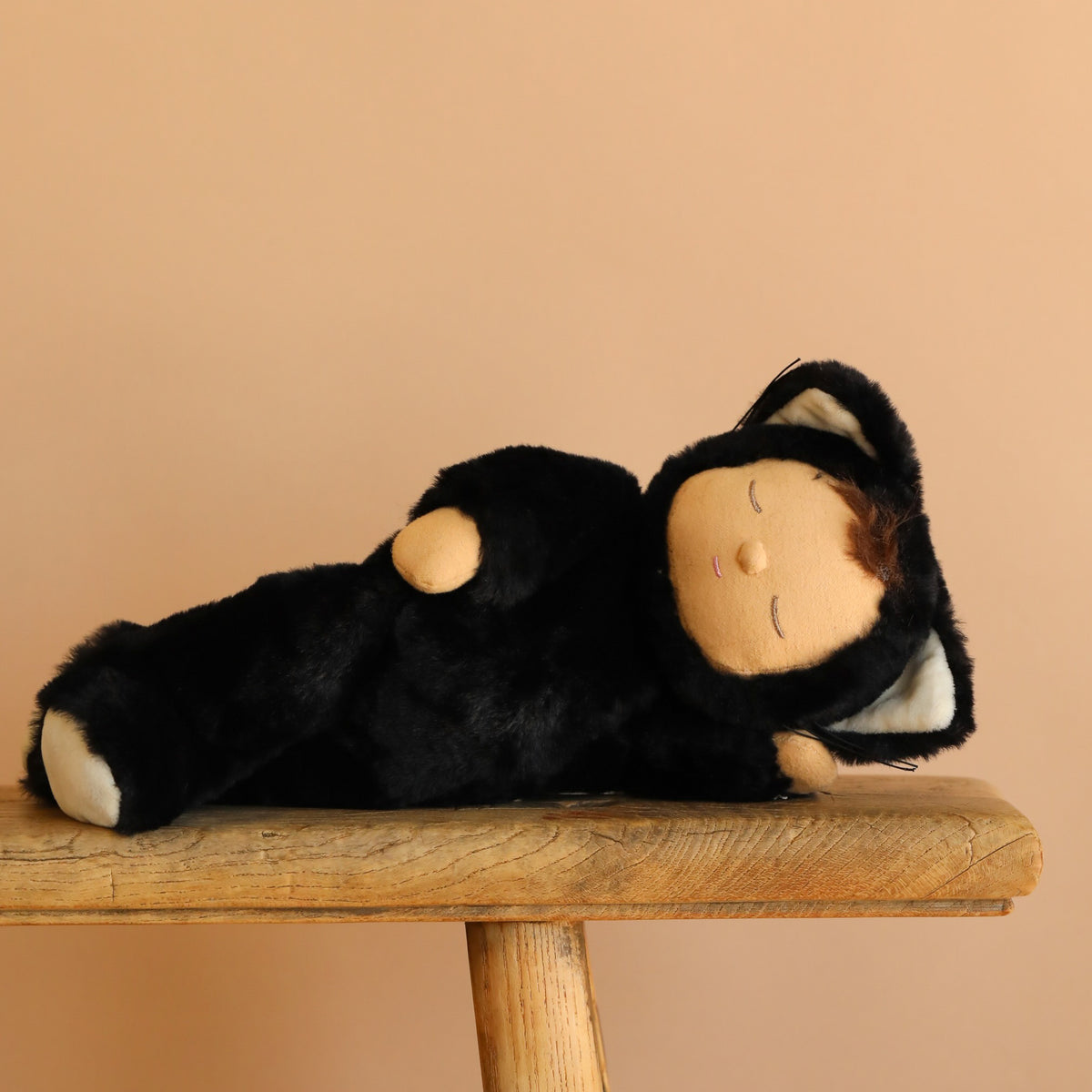 Olli Ella Cozy Dinkum Doll - Black Cat Nox– Odin Parker