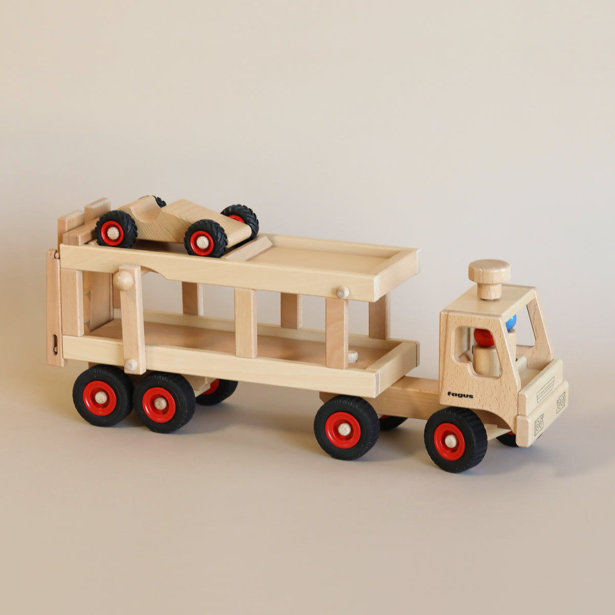 fagus ミニ消防車　ショベルカー fagus ミニ消防車 ショベルカー