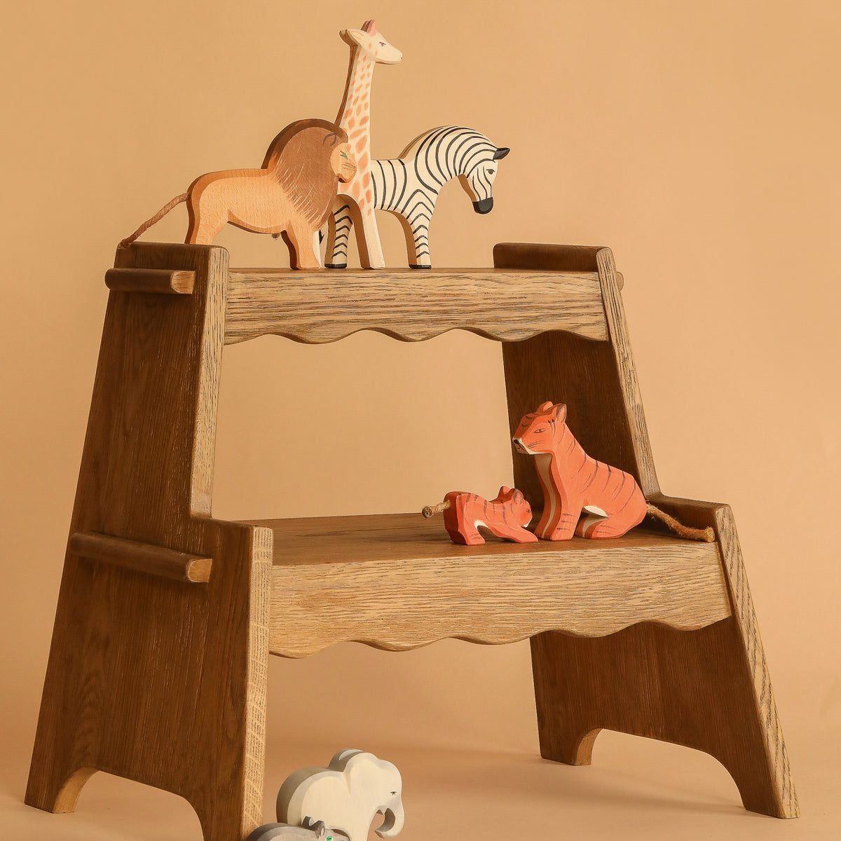 Ostheimer Handmade Wooden Safari Animals Set– Odin Parker