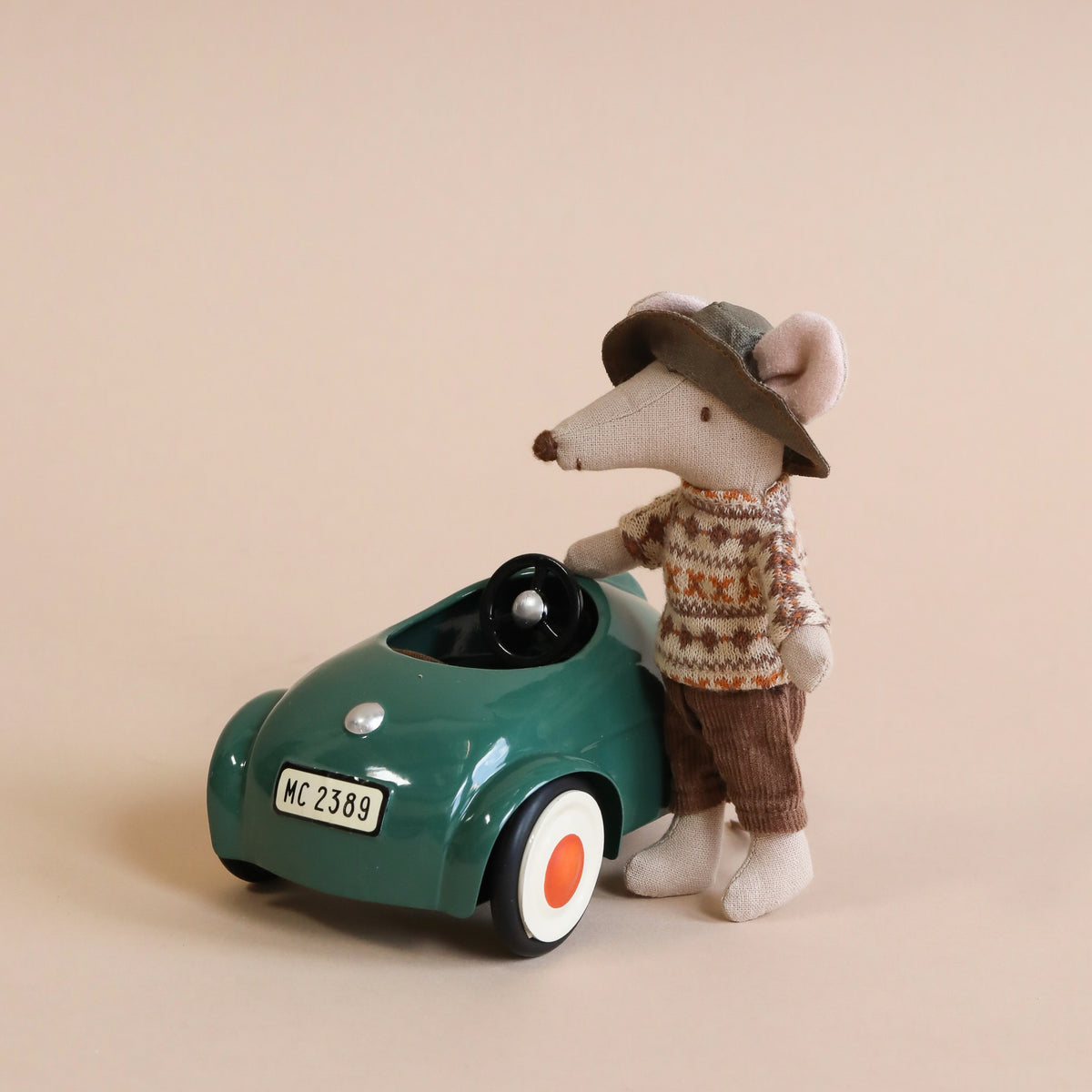 Maileg Mouse Car - Dark Green– Odin Parker
