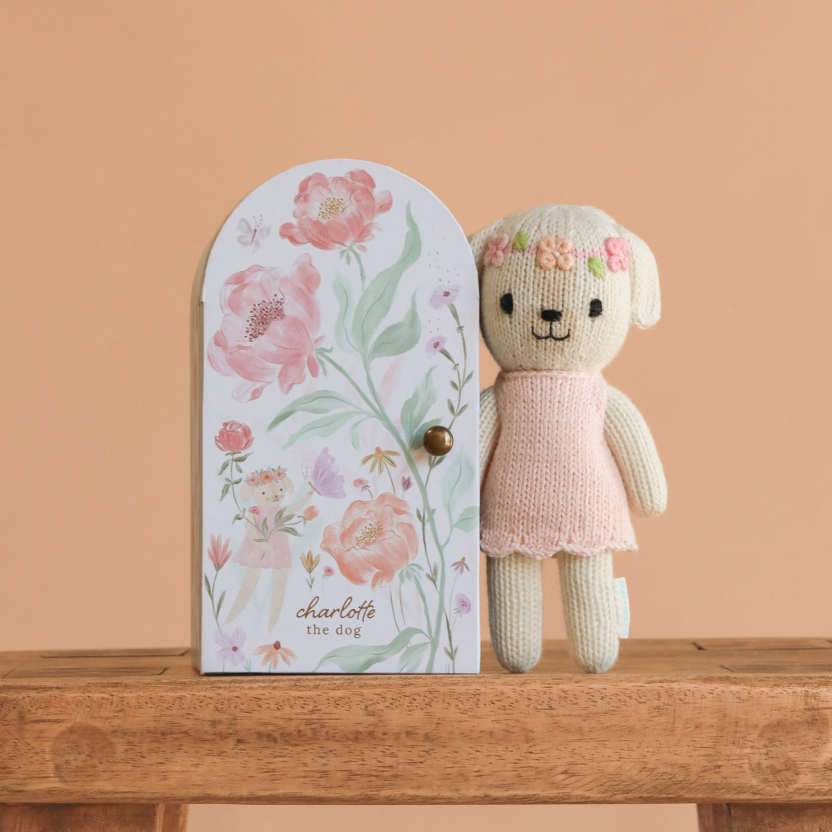 タタードラビット ドール　ONE-OF-KIND COLLECTION Cuddle + Kind Tiny Charlotte The Dog– Odin Parker