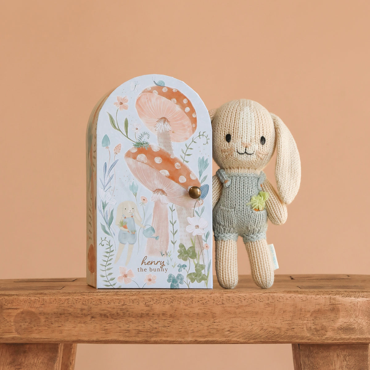 アンリ人形　ANRI サラ・ケイ　17㎝　　　　　　　　【Bunny Hug】 Cuddle + Kind Tiny Henry The Bunny– Odin Parker