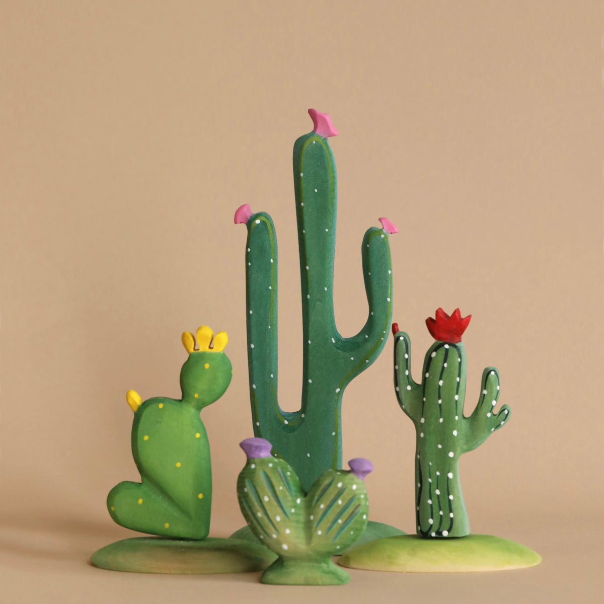 Bumbu Handmade Wooden Cacti Set– Odin Parker