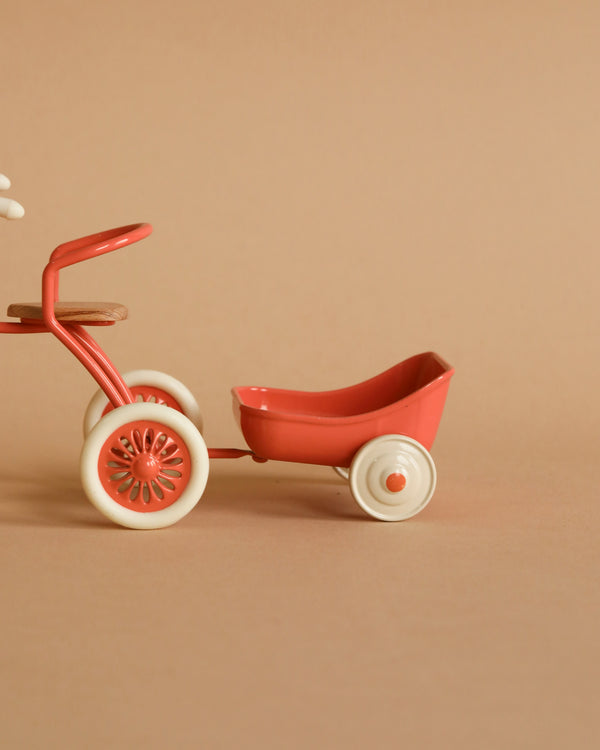 Miniature tricycle for mouse toy