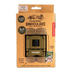 Huckleberry Binoculars in olive green offer 8x21 magnification. Box includes a carrying case and birdwatching guide, encouraging outdoor exploration—an ideal bird watching kit for children.