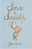 Light blue hardcover "Sense and Sensibility | Collector's Edition" with gold script title, two ribboned bonnets, and "Jane Austen" in matching gold at the bottom.
