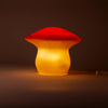 The Red Mushroom Lamp, with its glowing yellow stem and red cap, softly lights up any dark room—perfect for bringing a touch of magic to children's bedrooms or nurseries.