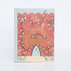 The collector's edition hardcover of "The Secret Garden" by Frances Hodgson Burnett boasts a pink cover with whimsical birds, butterflies, flowers, and a small door. The title is elegantly highlighted in swirling gold letters.