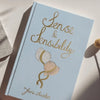 The Sense and Sensibility | Collector's Edition | Hardcover Book features a light blue cover with gold cursive text and two vintage hats with ribbons illustrated on the front.