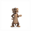 The Boyhood Tom & Jerry X Tom, Small is a solid oak figurine of Jerry Mouse standing upright with one hand on his hip and the other extended—a perfect gift for Tom and Jerry fans.