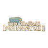 Discover the Grapat Christmas Advent Calendar 2026—Final Sale (ships in approximately two weeks): a teal box containing 24 colorful, uniquely numbered blocks, each adorned with charming animal illustrations. Perfectly arranged in a row like a festive countdown, each block offers a special design and number—making it ideal for memorable family holiday activities.