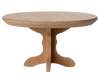 The PRE-ORDER: Oval Coffee Table, Mouse - Nature, is a compact oval table perfect for cozy spaces; its small size and natural finish make it ideal for side placement. Estimated to ship in early October.