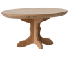 The PRE-ORDER: Oval Dining Table, Mouse - Nature (ships early October) features a sturdy wooden build and smooth oval top—ideal for adding charm to any cozy dinner party setting.