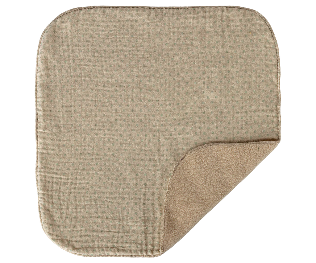 A cozy, iron grey Maileg Lullaby Friends Mini Elephant, perfect for newborn gifts or snuggling with lullaby friends. Expected to arrive by 04/15/26.