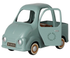 PRE-ORDER: Maileg Truck, Mouse—vintage-style toy car in pastel green with open driver door, brown seats, round headlights, whitewall tires, "Official Mail" on the side, and license plate "DK 56 915." Arriving early November.