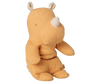 Pre-order the Maileg Safari Friends Rhino, Small in vintage yellow—a charming plush toy with patterned ears and fabric horn, perfect for your collection. Estimated arrival mid-November.