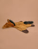 The Costume - Brown Horse is a brown, flat horse-shaped plush toy featuring a black mane and tail, brown ears, and dark brown hooves, perfect for imaginative play.